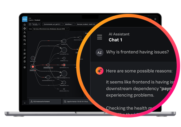 Observability Assistant UI screenshot