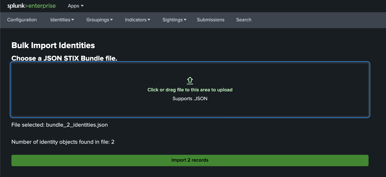 After Selecting a File