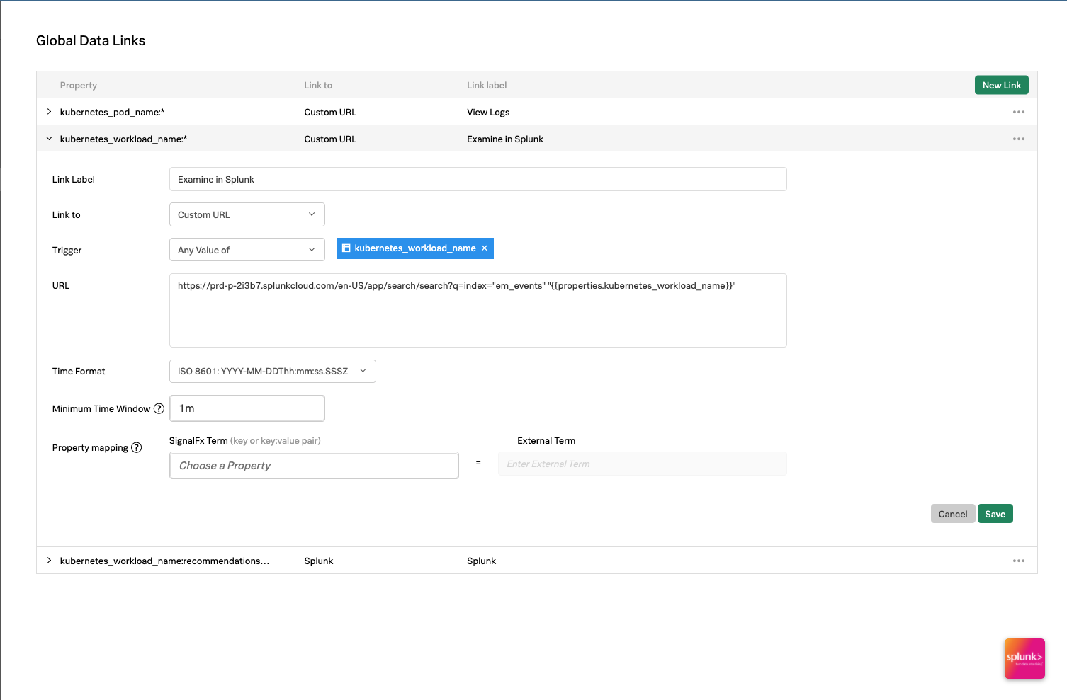 Configure Datalink