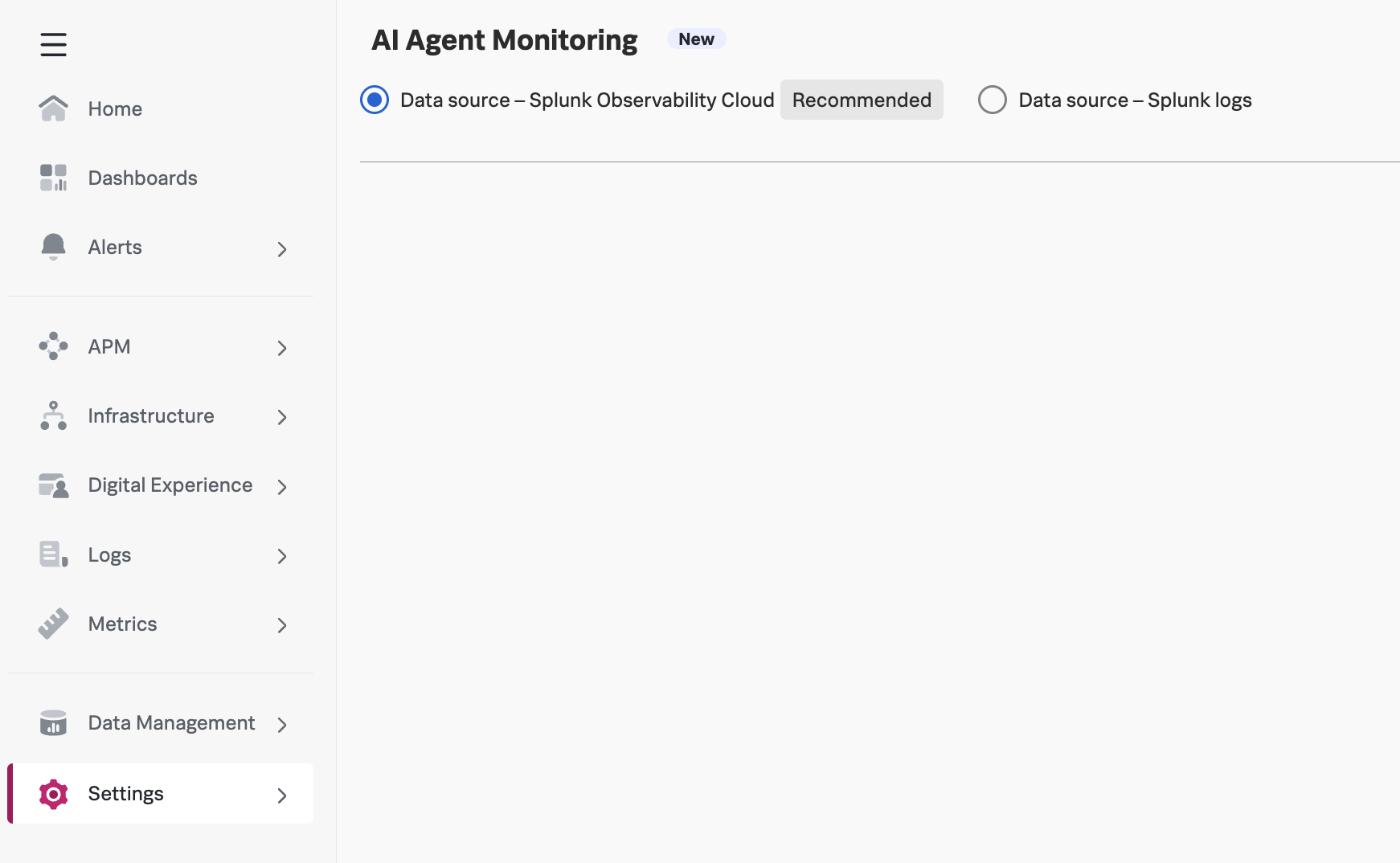 AI Agent Monitoring Configuration