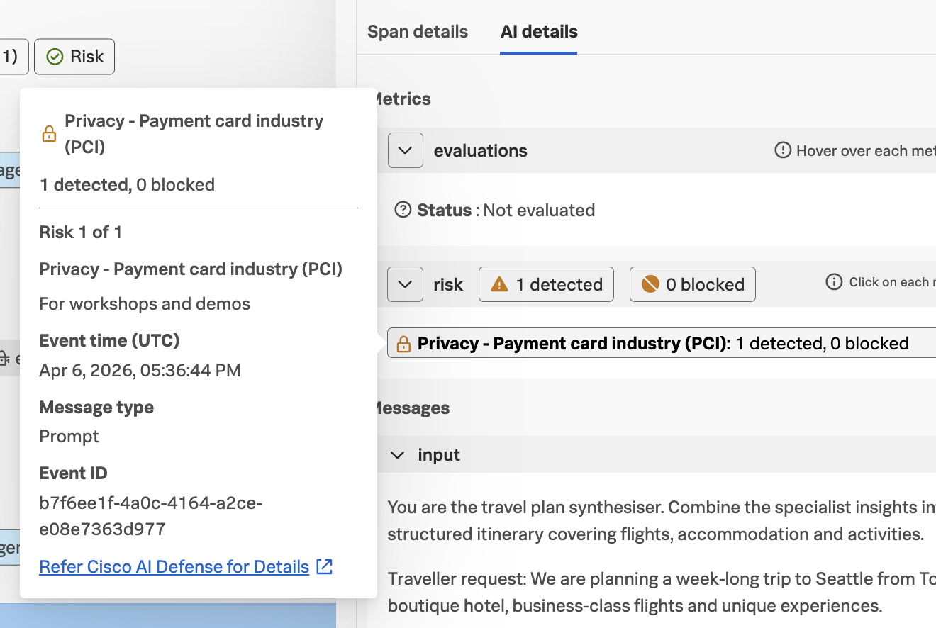 Security Risk Details