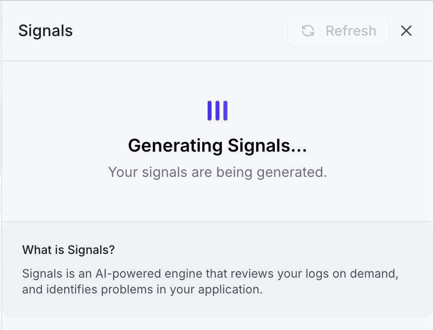 Generate Signals
