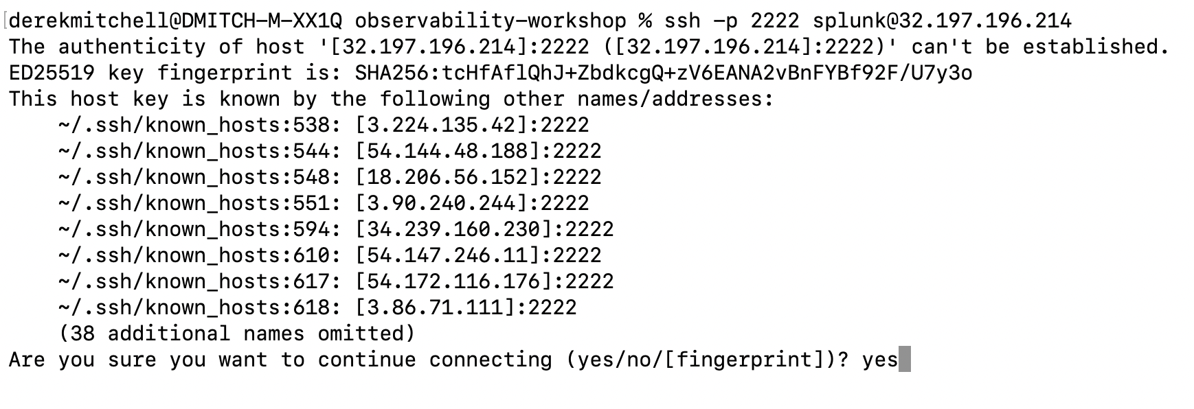 SSH Connection