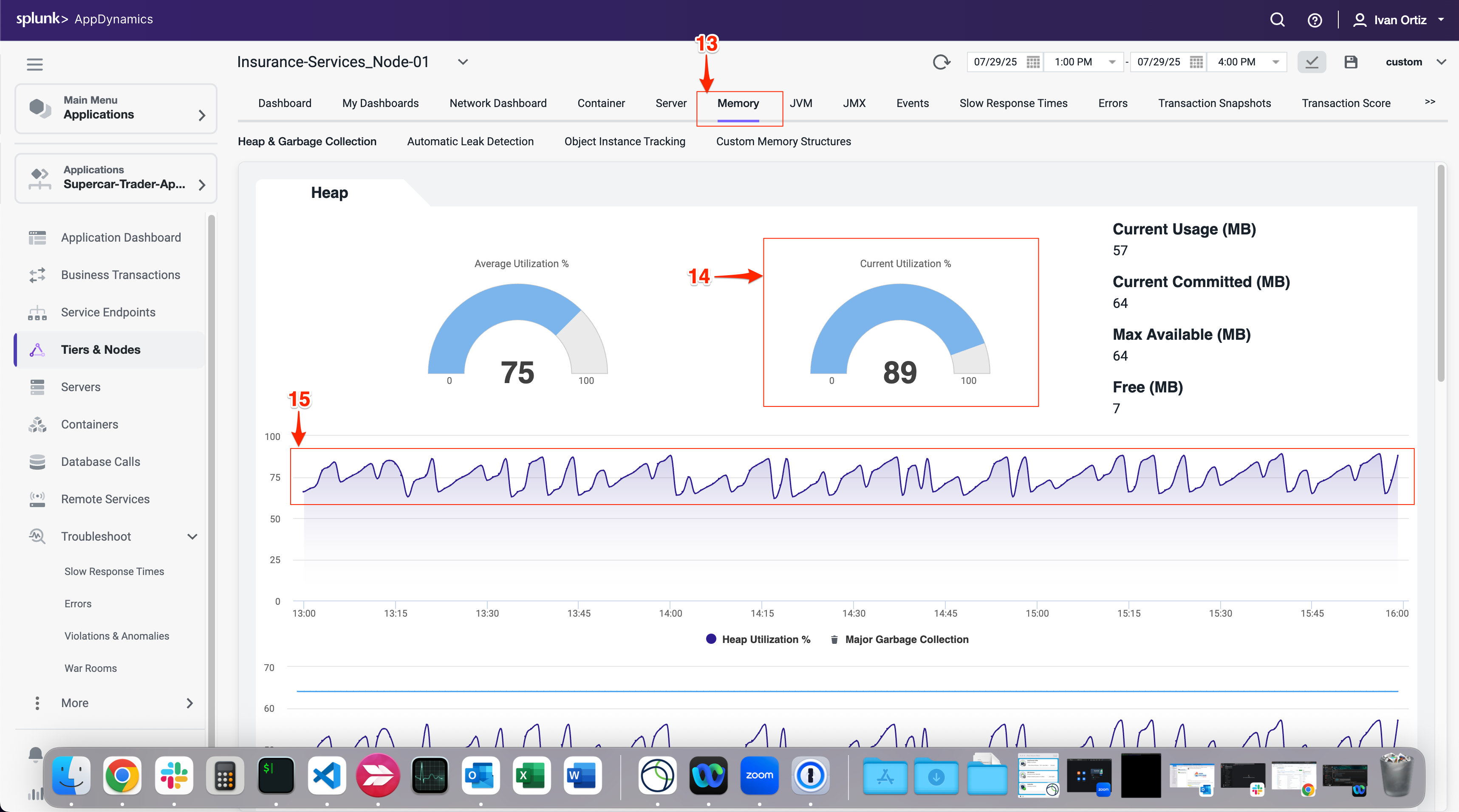 Memory Dashboard