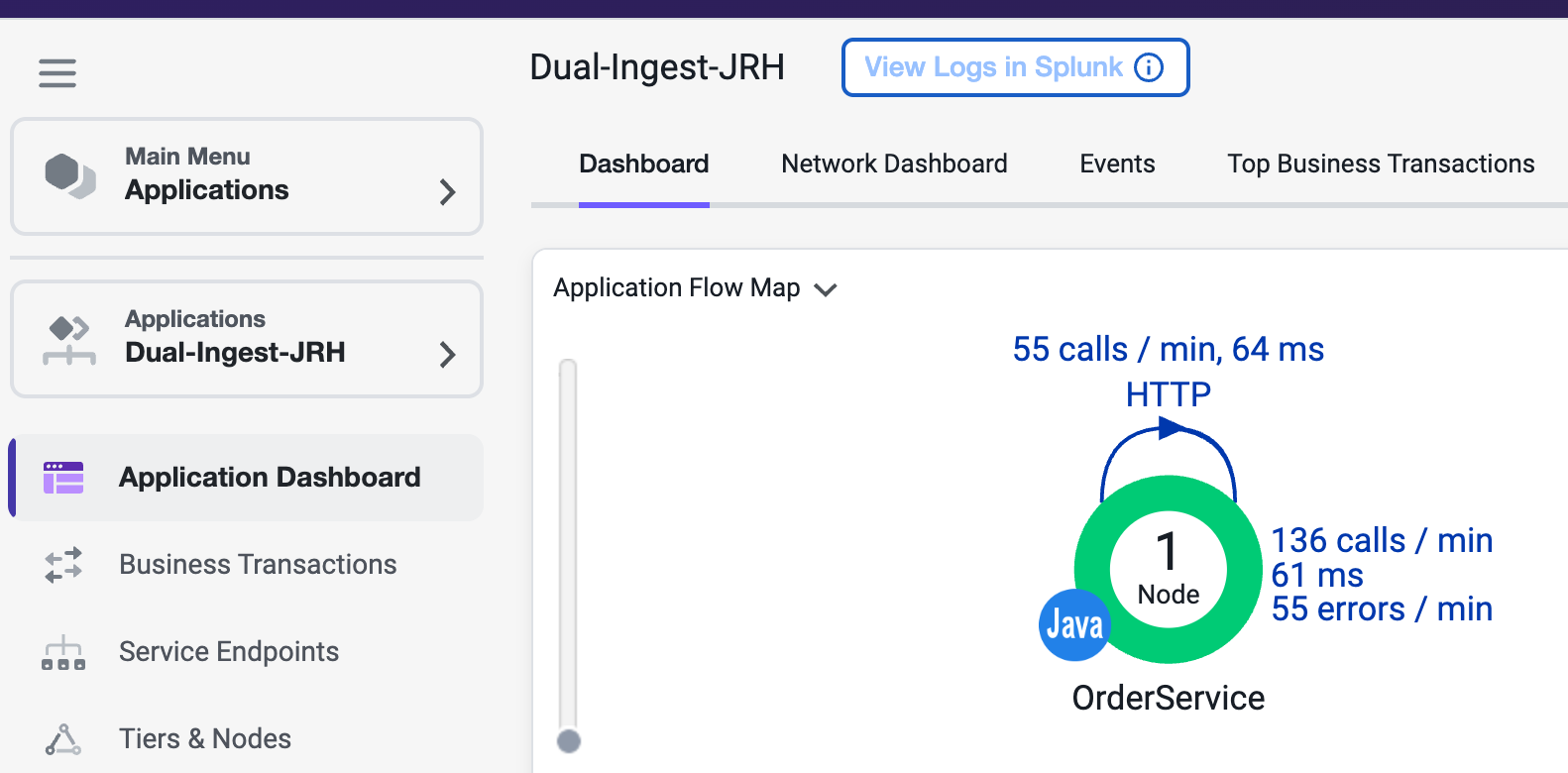 AppDynamics Application