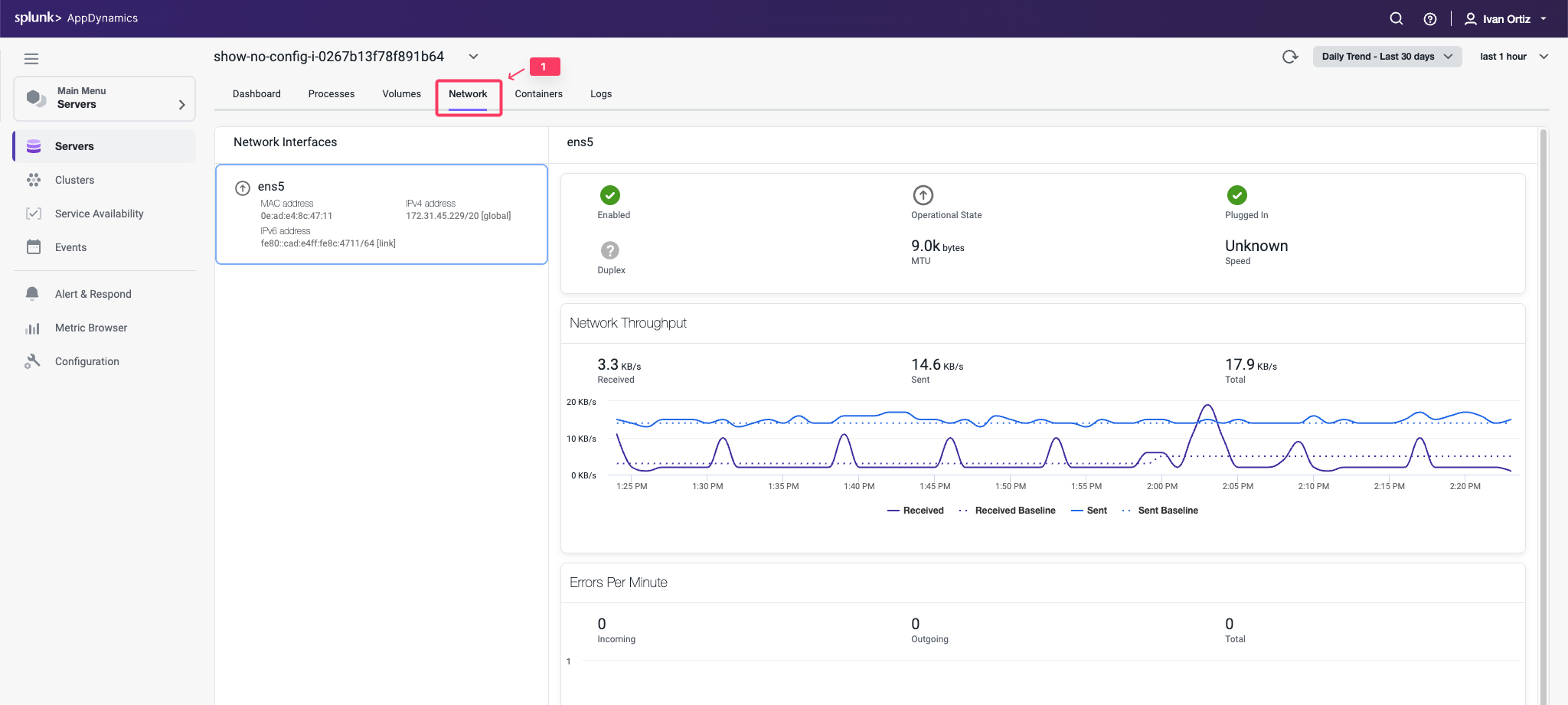 Network Dashboard
