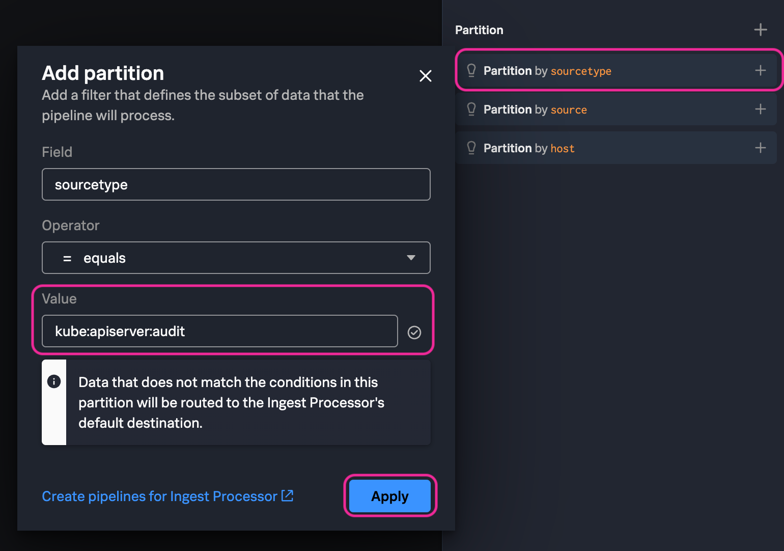Add Partition