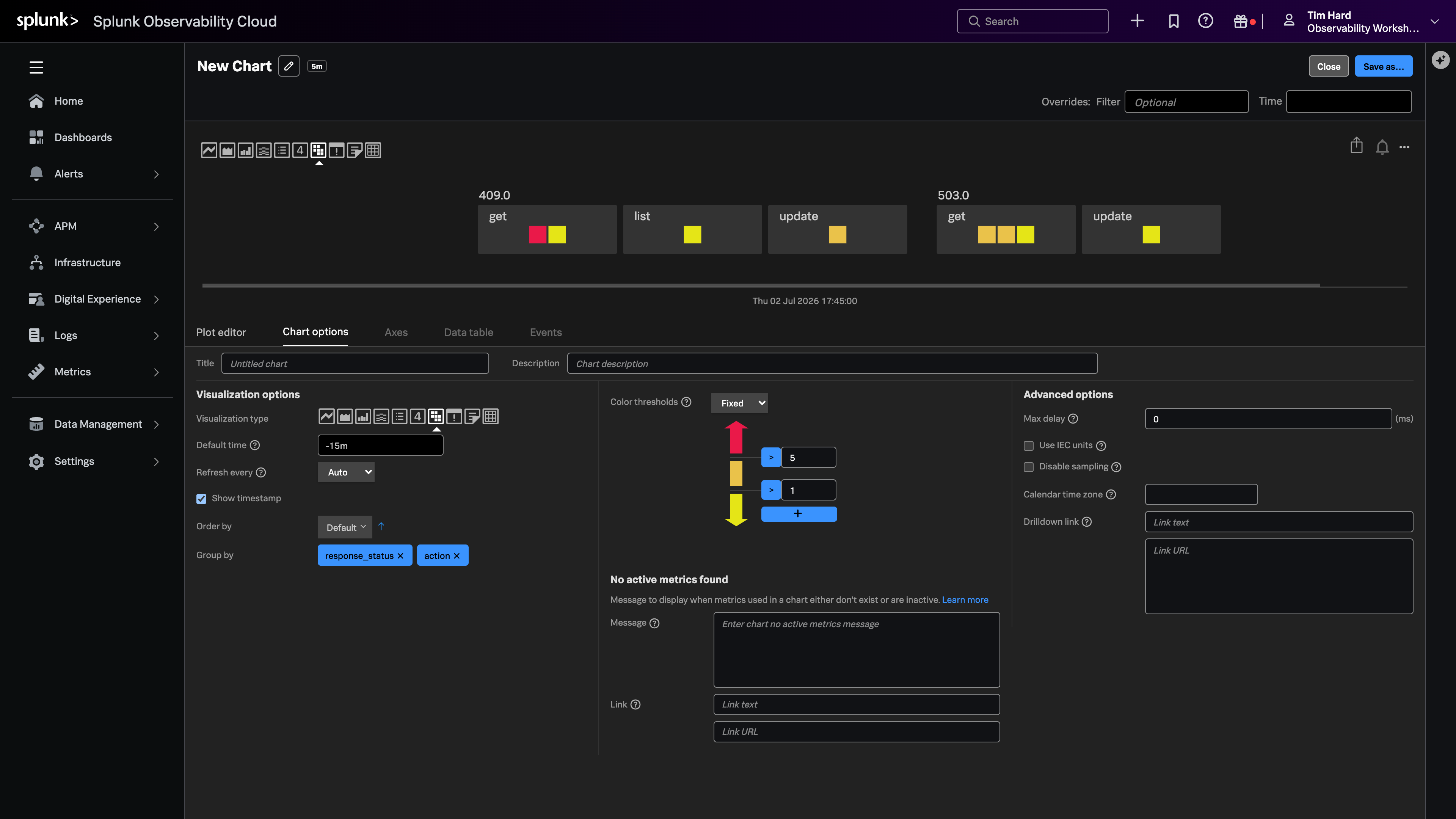 Configure Thresholds