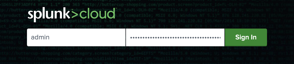 Splunk Cloud Login