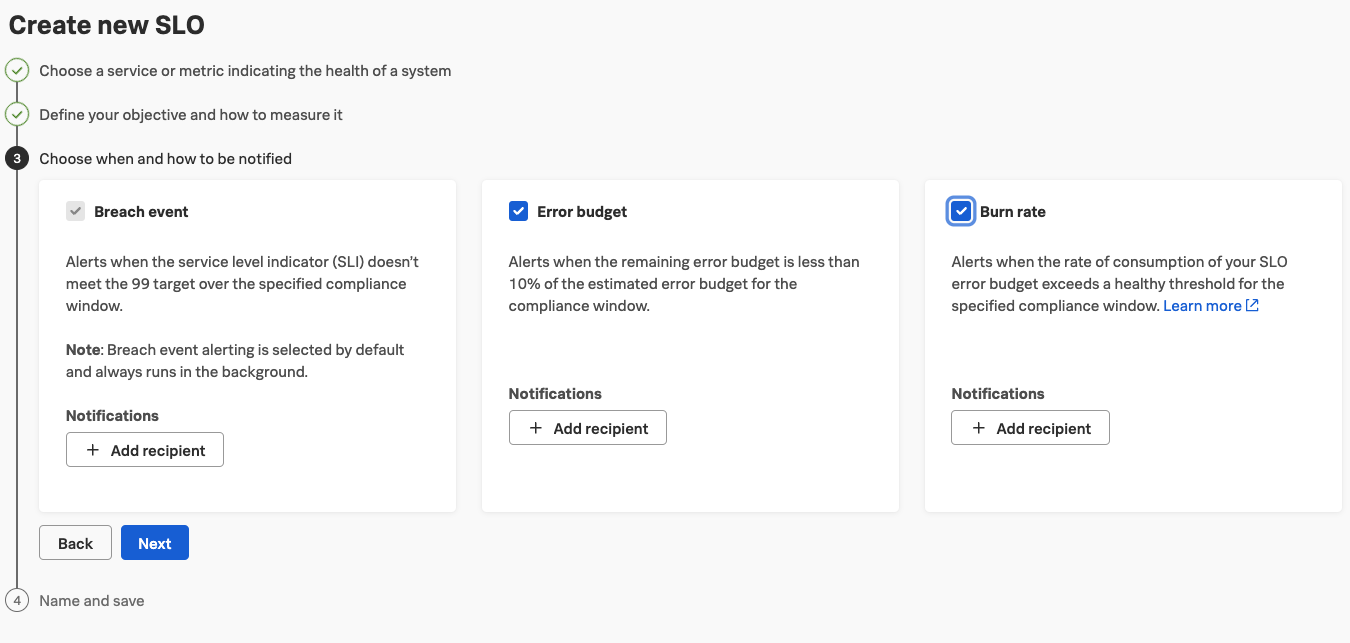 Define Alerting for SLO
