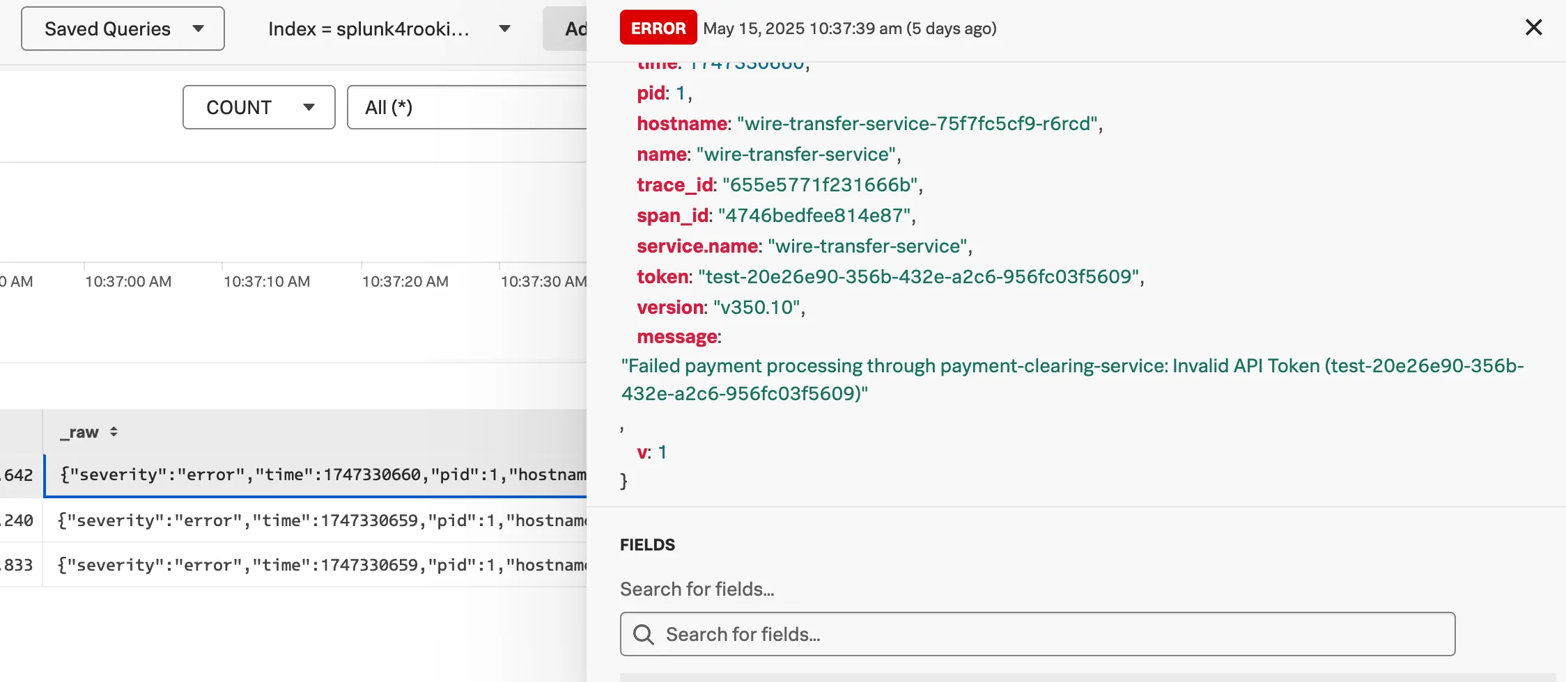 Log Message