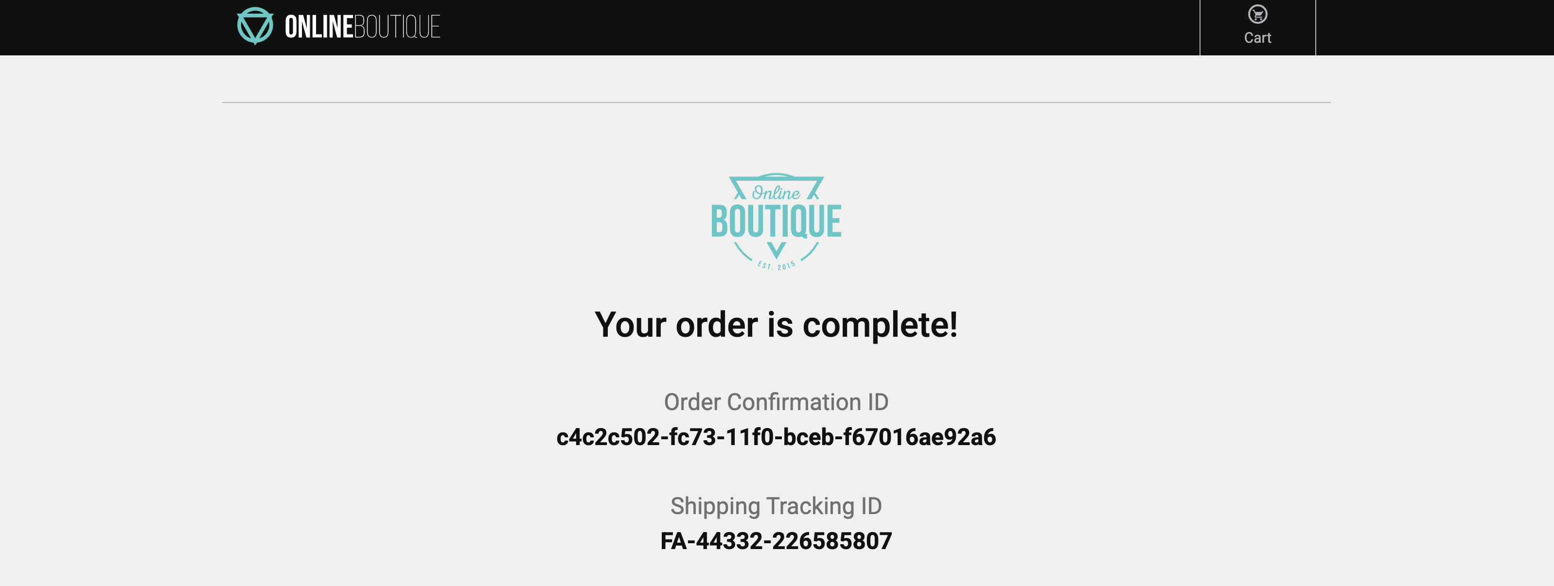 Online Boutique