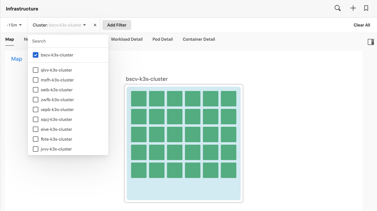 Back to cluster