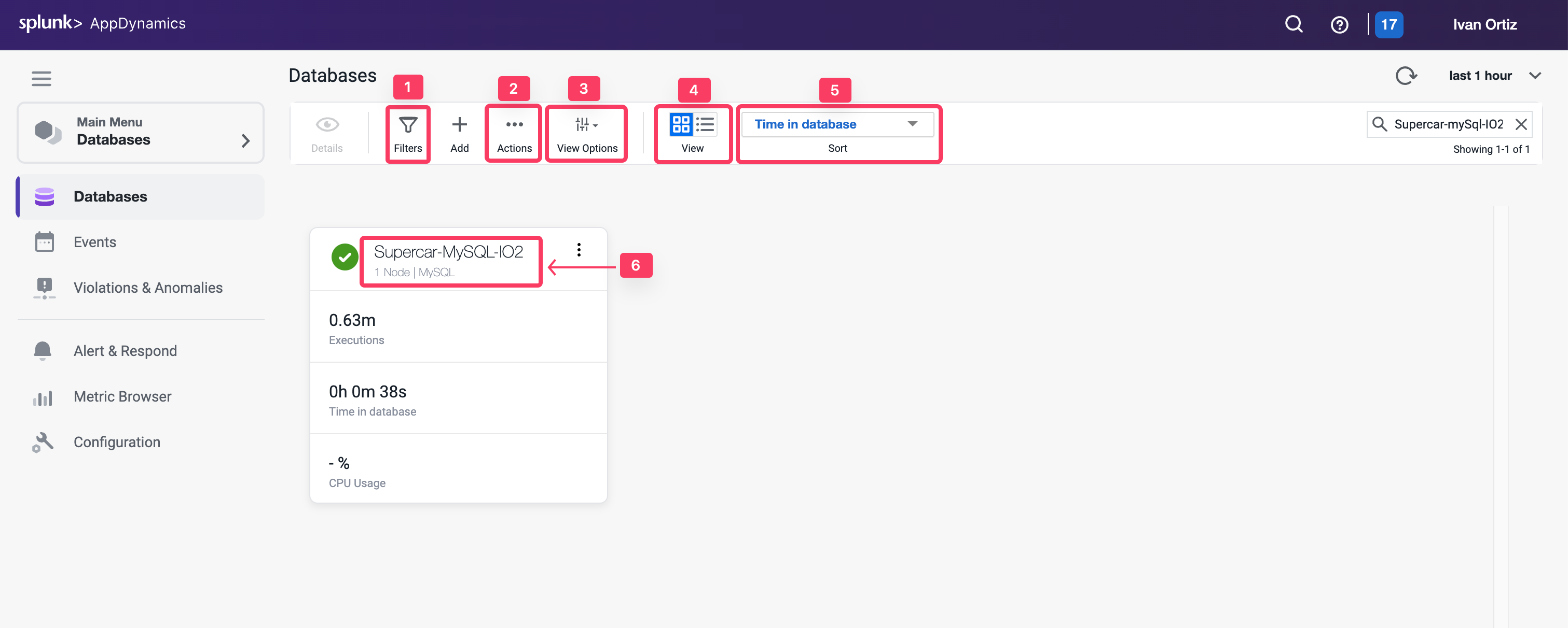 Overall Database and Server Performance Dashboard