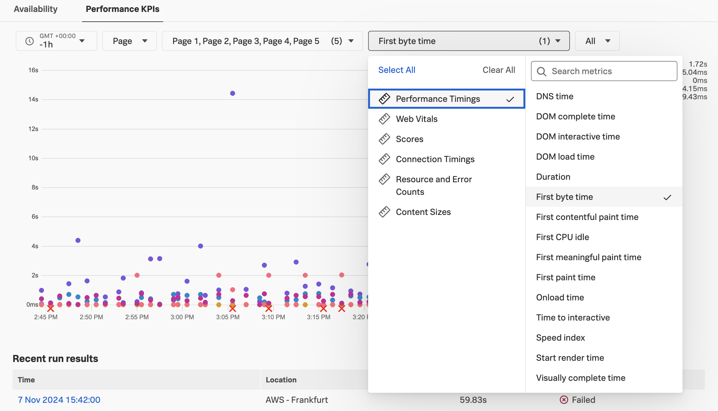 トランザクションフィルター