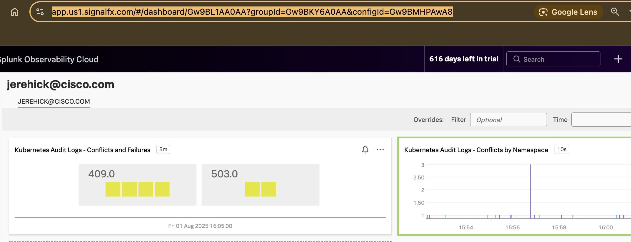 Apply interaction settings