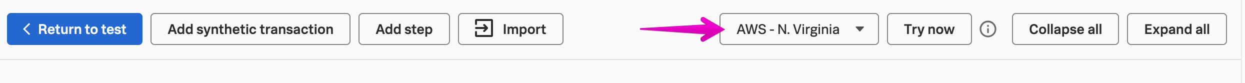 browser test try now buttons