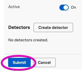 submit button