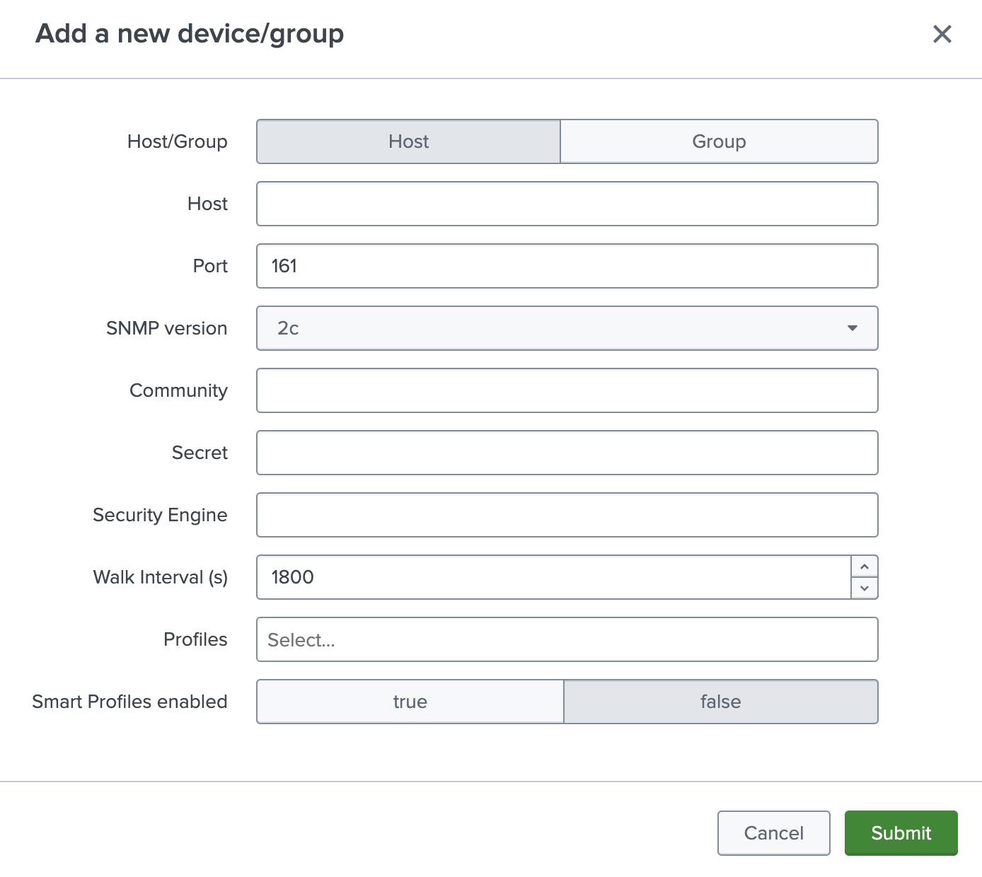 New device/group