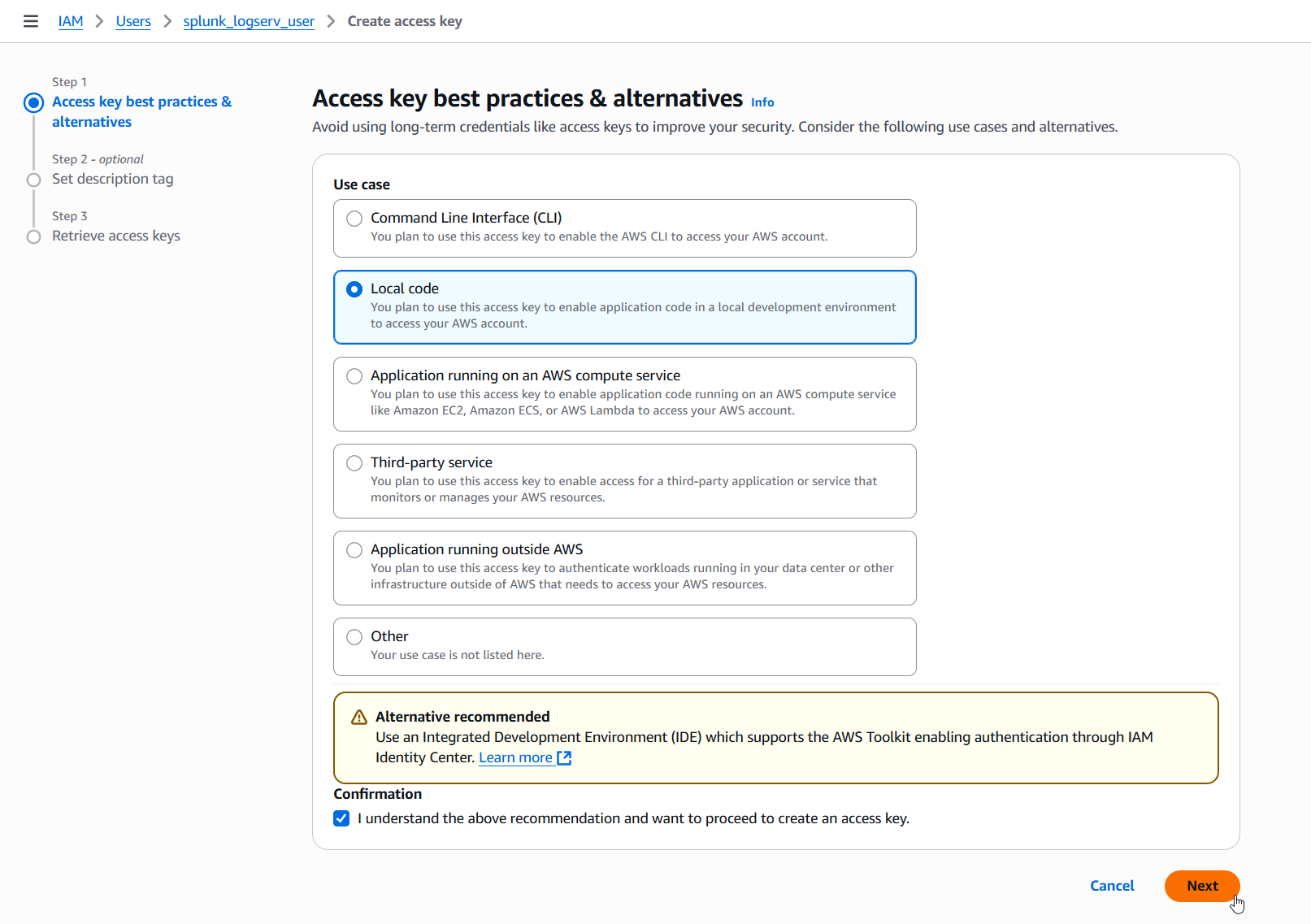 Select Use Case image